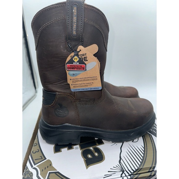 Georgia Boot Flxpoint Ultra Composite Toe Waterproof Work Boot Size 7